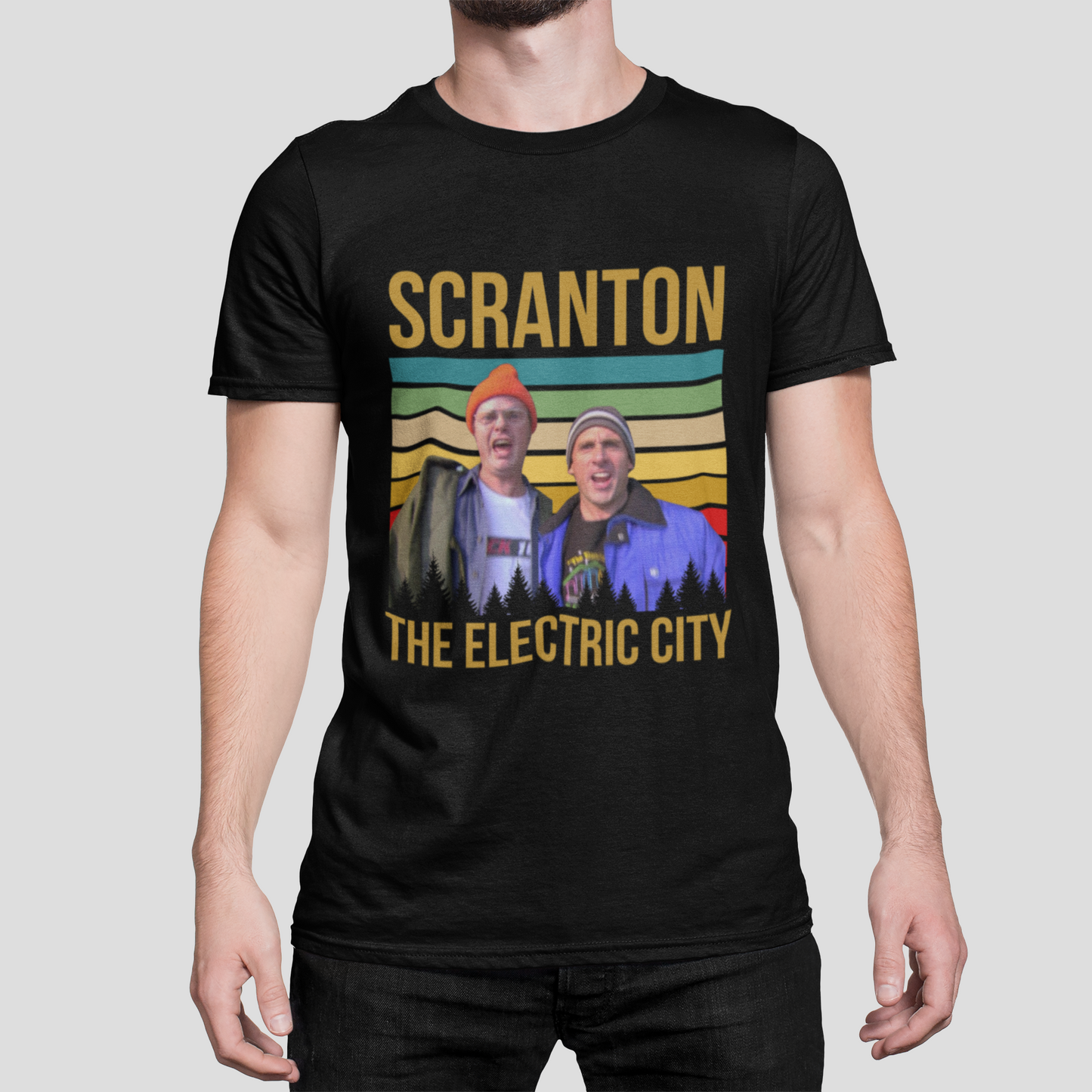 Scranton The Electric City - Unisex T-Shirt Looper Tees