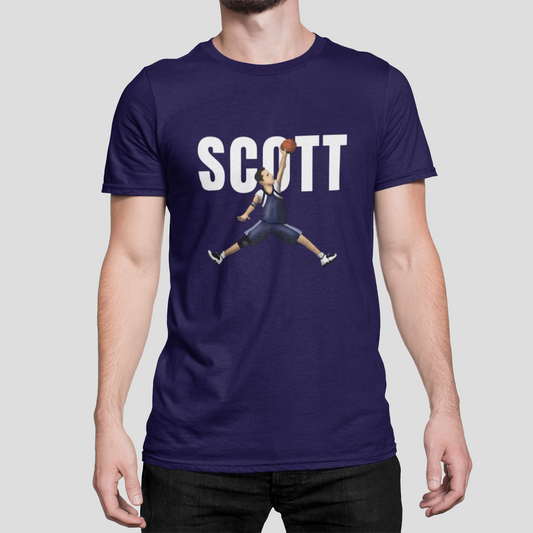 The Office Basket Ball Superweapon Mike Scott T-shirt Looper Tees