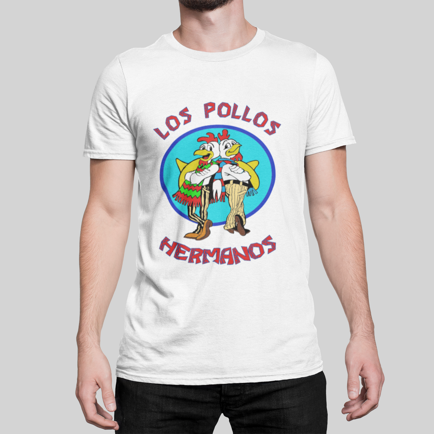 Los Pollos Chicken Brothers - Breaking Bad Unisex T-Shirt Looper Tees