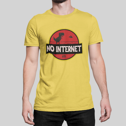 No Internet Funny Unisex T-Shirt Looper Tees
