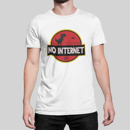 No Internet Funny Unisex T-Shirt Looper Tees