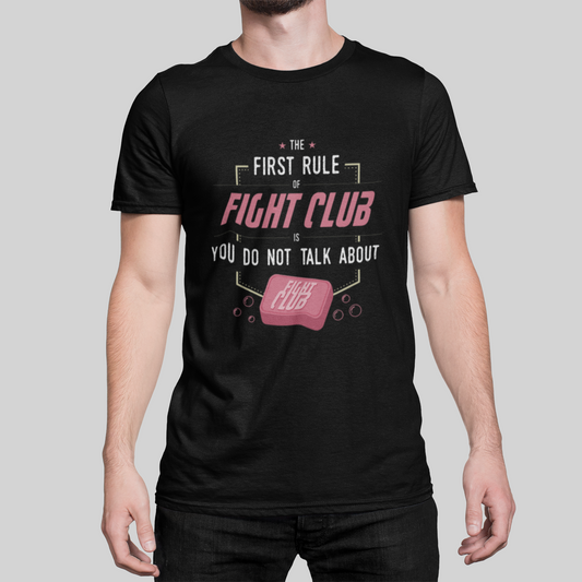 The First Rule of Fight Club Unisex T-Shirt Looper Tees