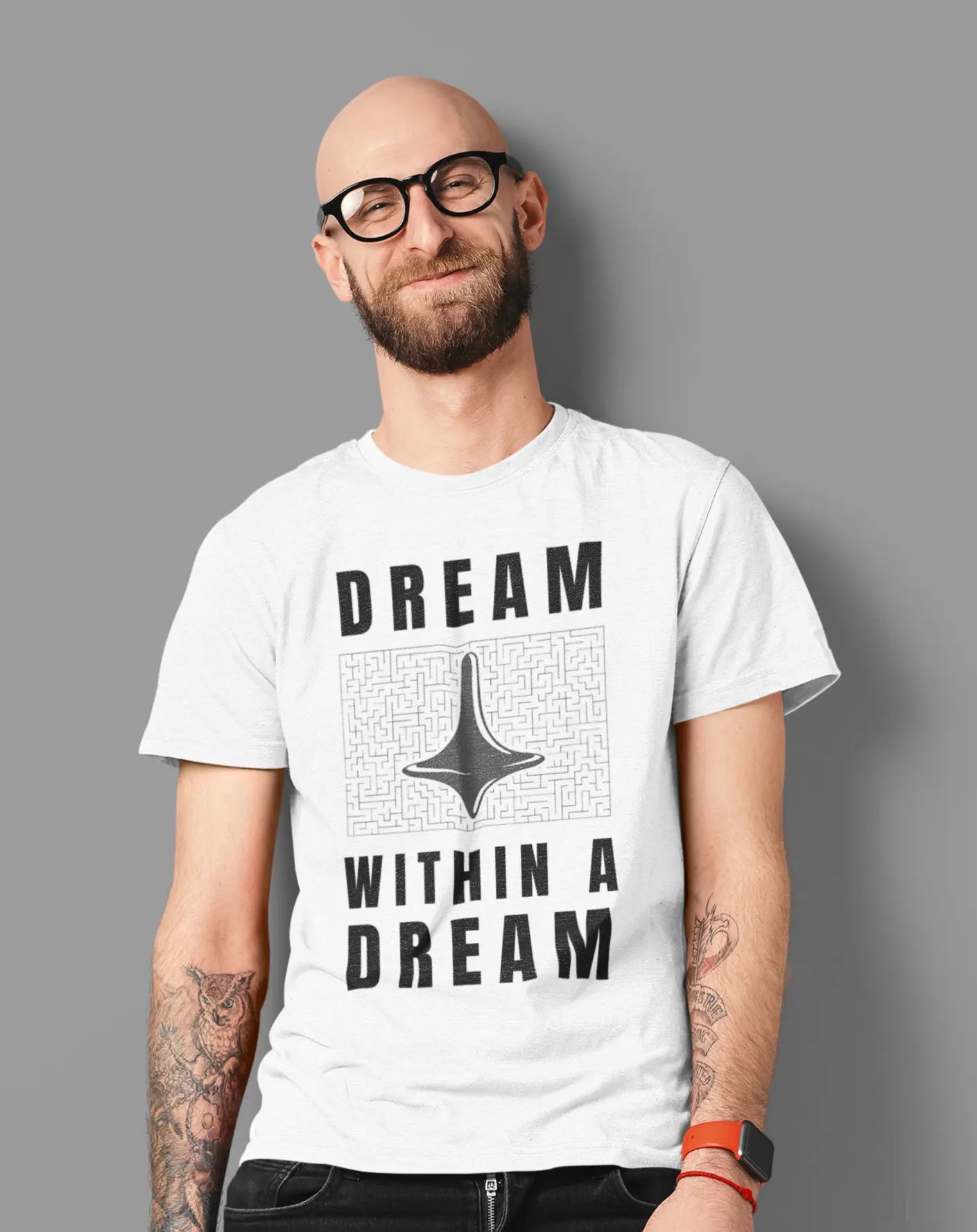 Inception - Dream Within A Dream Printed T-Shirt Printify