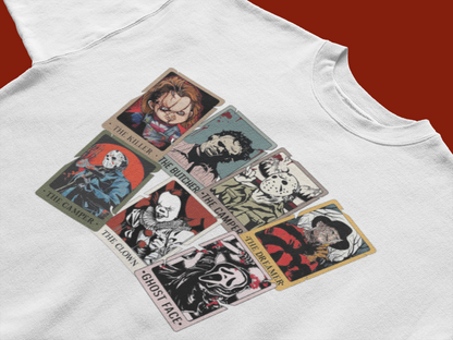 Horror Cards Halloween T-Shirt Looper Tees