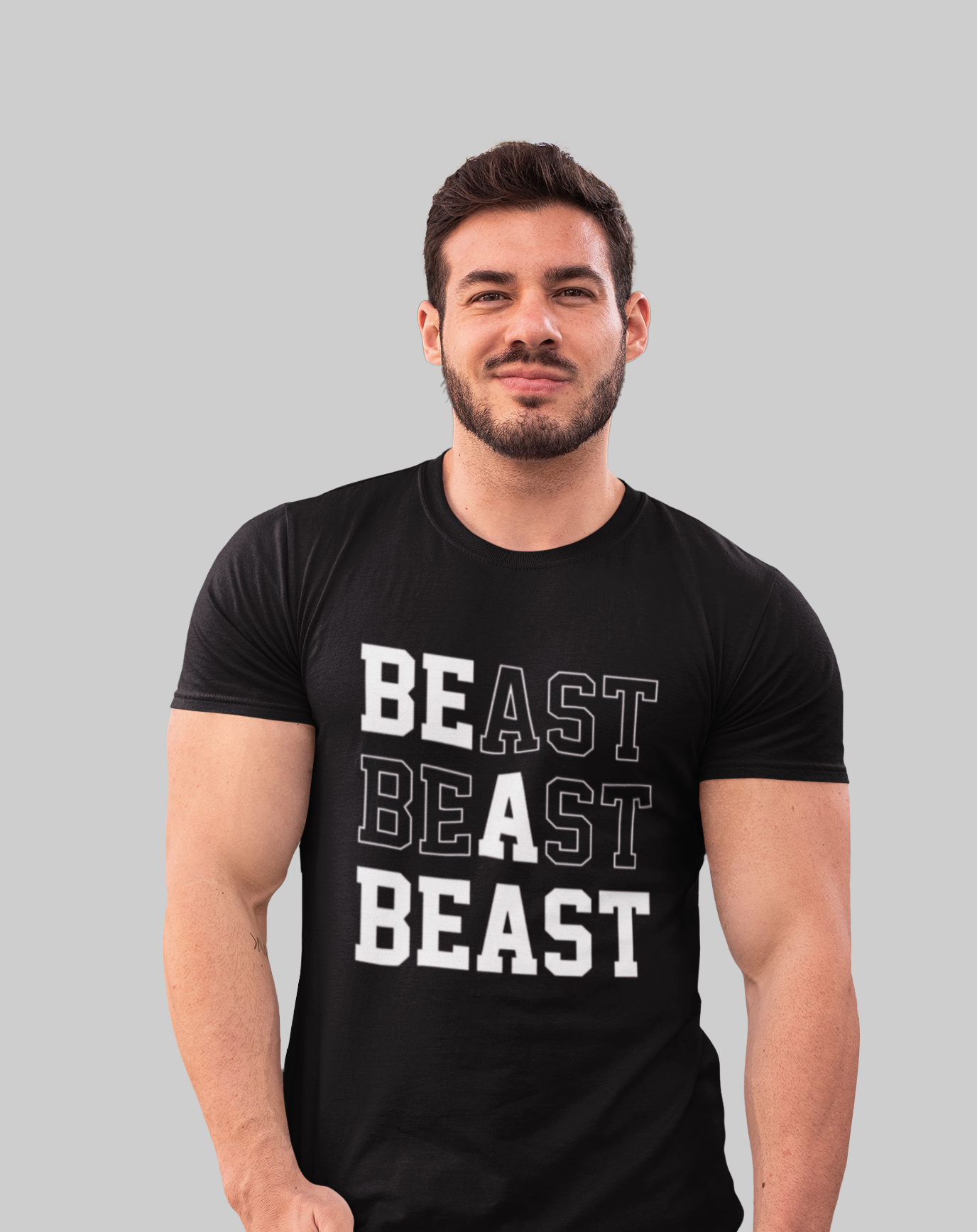 Be A Beast Fitness T-Shirt Looper Tees