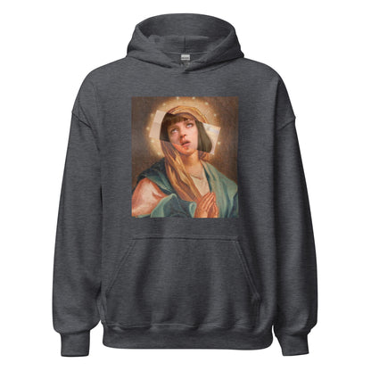 Pulp Fiction Virgin Mary Mia Wallace Hoodie Looper Tees