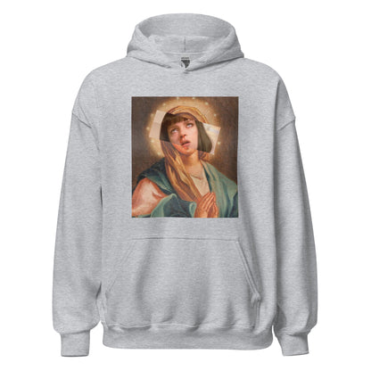 Pulp Fiction Virgin Mary Mia Wallace Hoodie Looper Tees