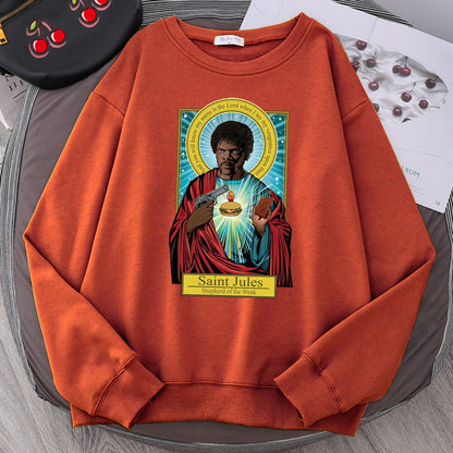 Saint Jules Movie Pulp Fiction Sweatshirt Looper Tees