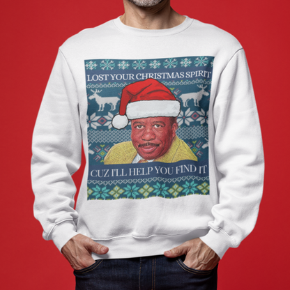 Lost Your Christmas Spirit Unisex Holiday Sweater Looper Tees