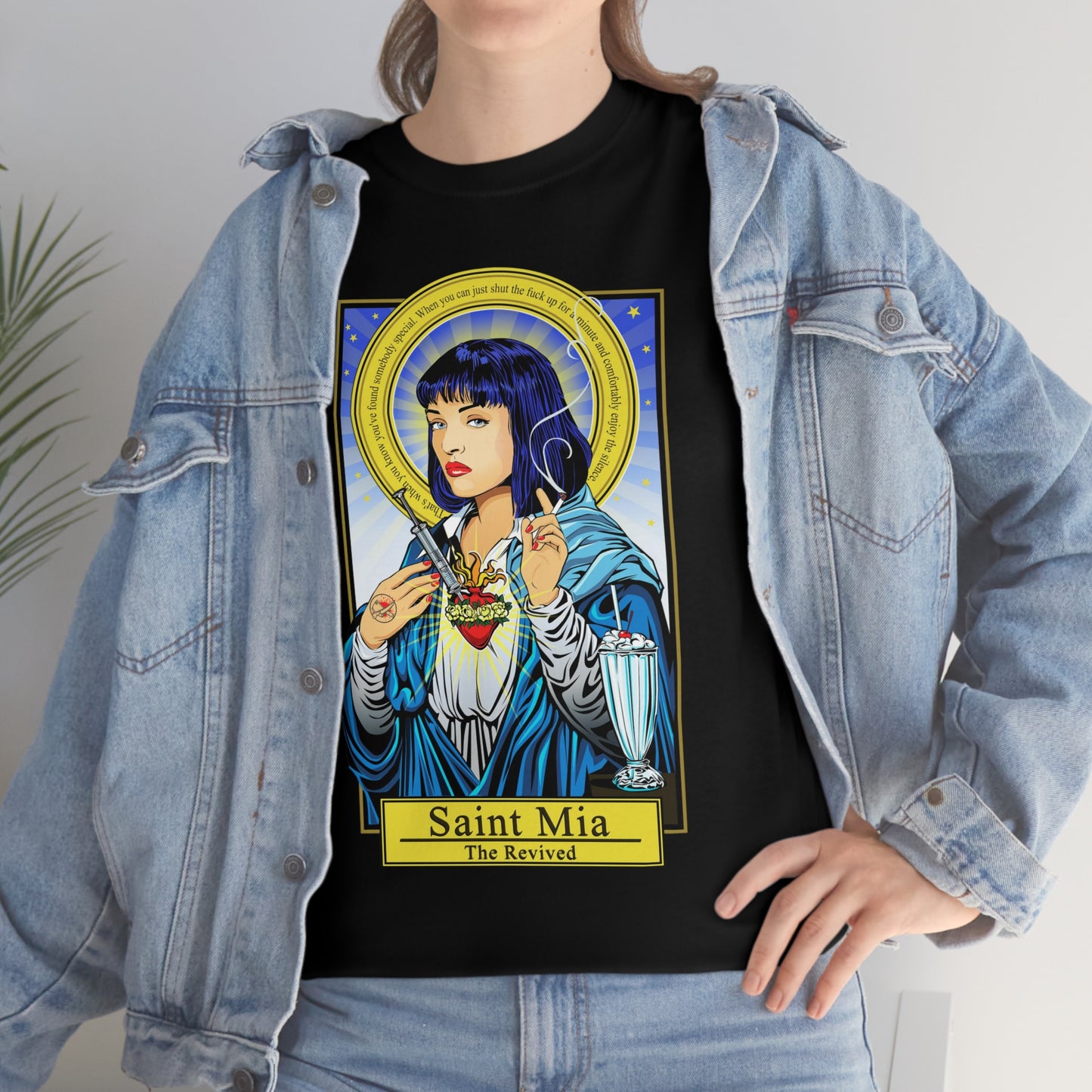 Saint Mia - Printed T-Shirt Looper Tees