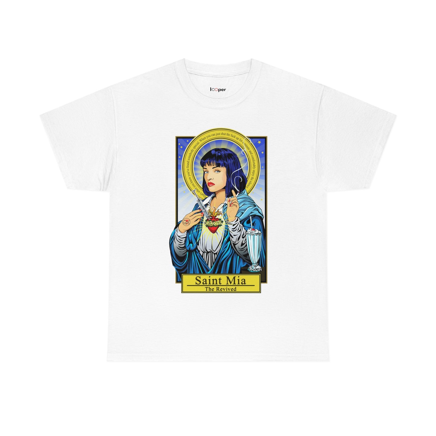 Saint Mia - Printed T-Shirt Looper Tees