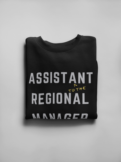 Assistant To The Regional Manger -  Unisex Premium Sweatshirt Looper Tees