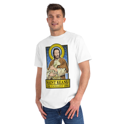 Saint Keanu Unisex Printed T-Shirt Looper Tees