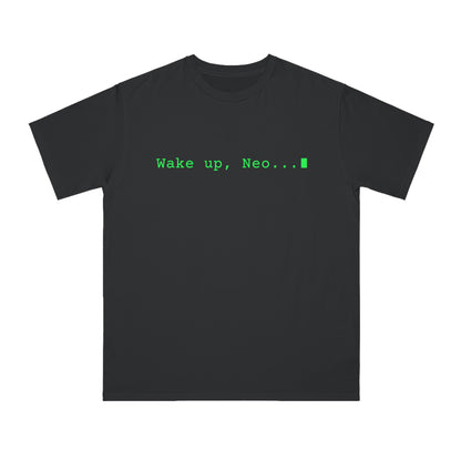 Wake Up Neo! -  Unisex Printed T-Shirt Looper Tees