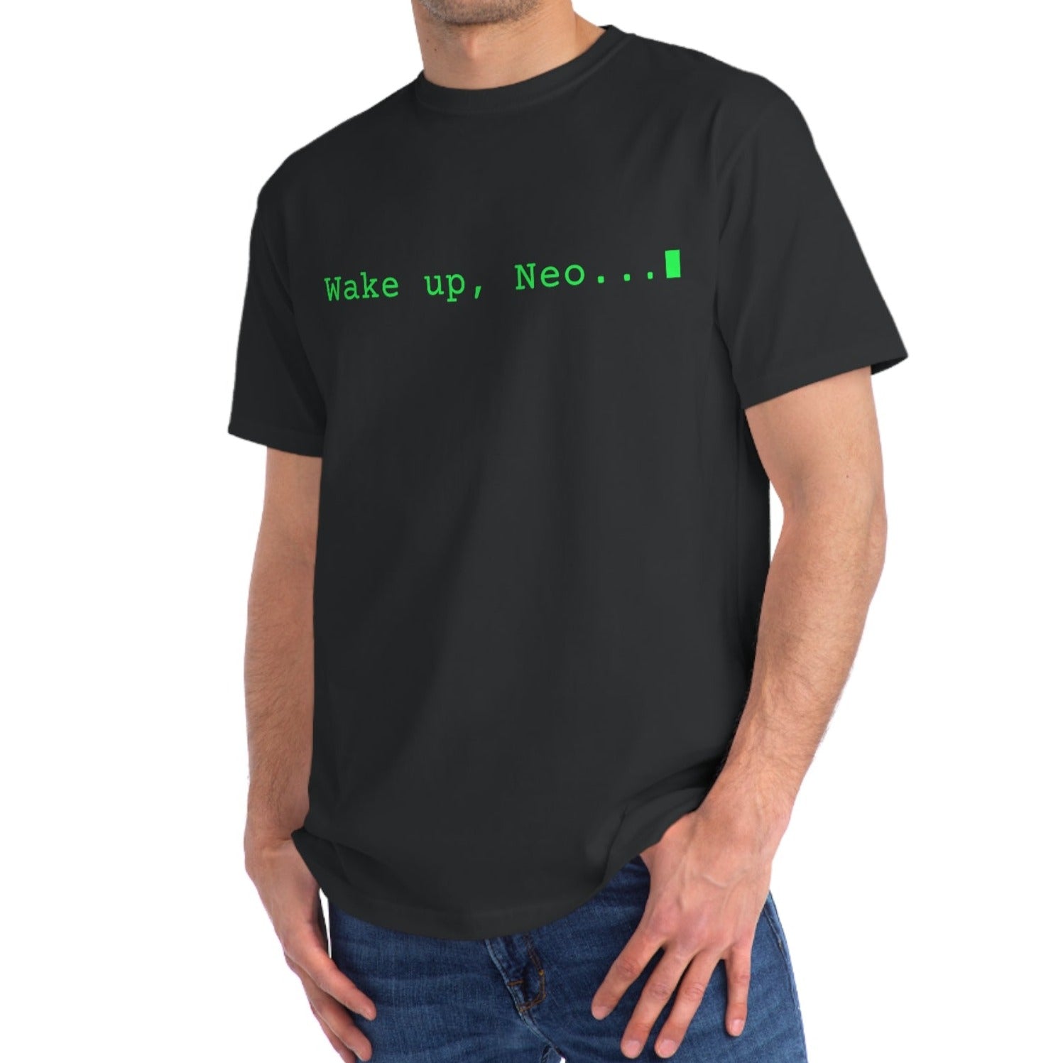 Wake Up Neo! -  Unisex Printed T-Shirt Looper Tees