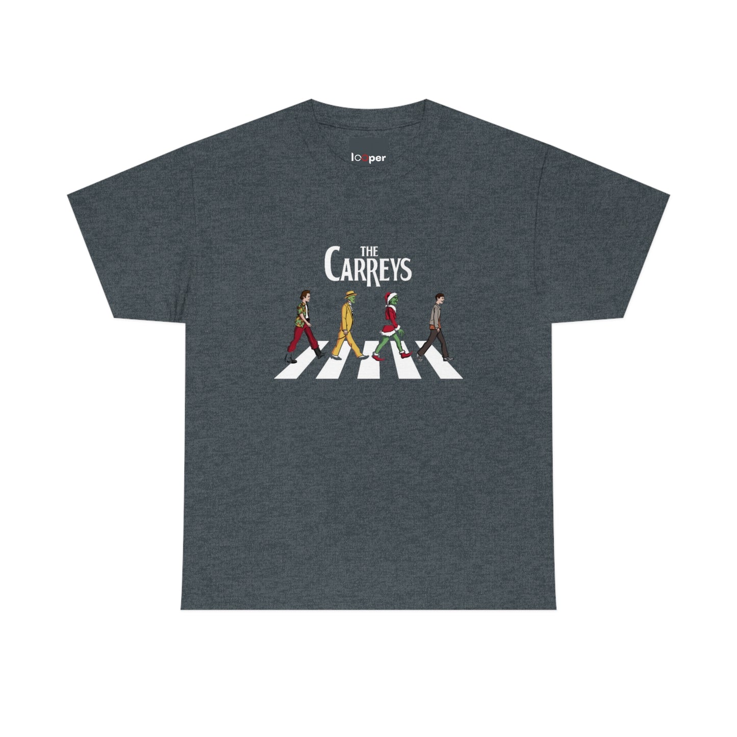 The Carreys - Printed T-Shirt Looper Tees