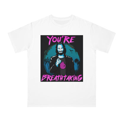 You're Breathtaking Keanu Reeves Printed T-Shirt Looper Tees