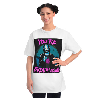 You're Breathtaking Keanu Reeves Printed T-Shirt Looper Tees