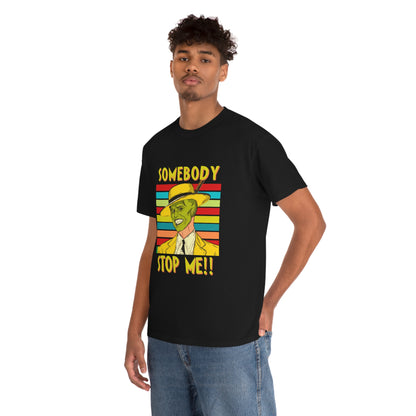 Somebody Stop Me! - The Mask Printed T-Shirt Looper Tees