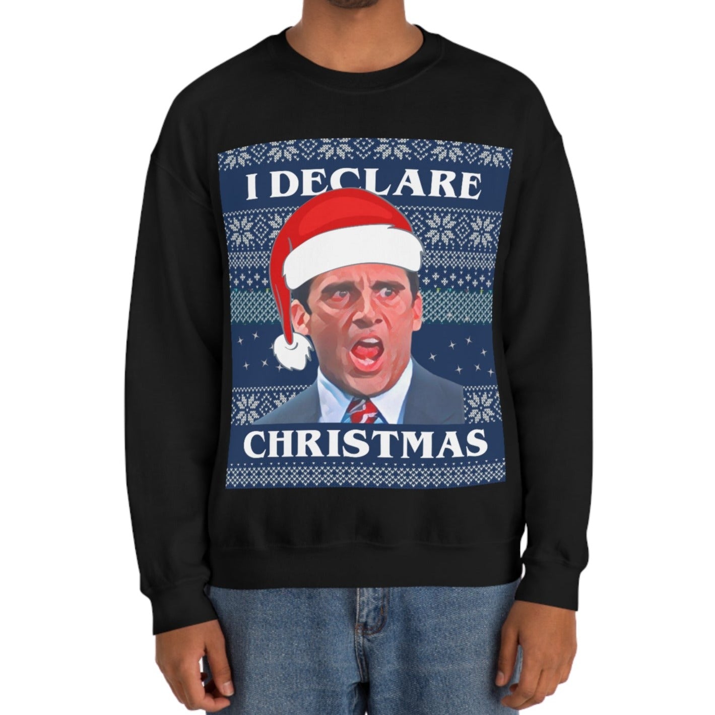 I Declare Christmas Unisex Sweatshirt Looper Tees