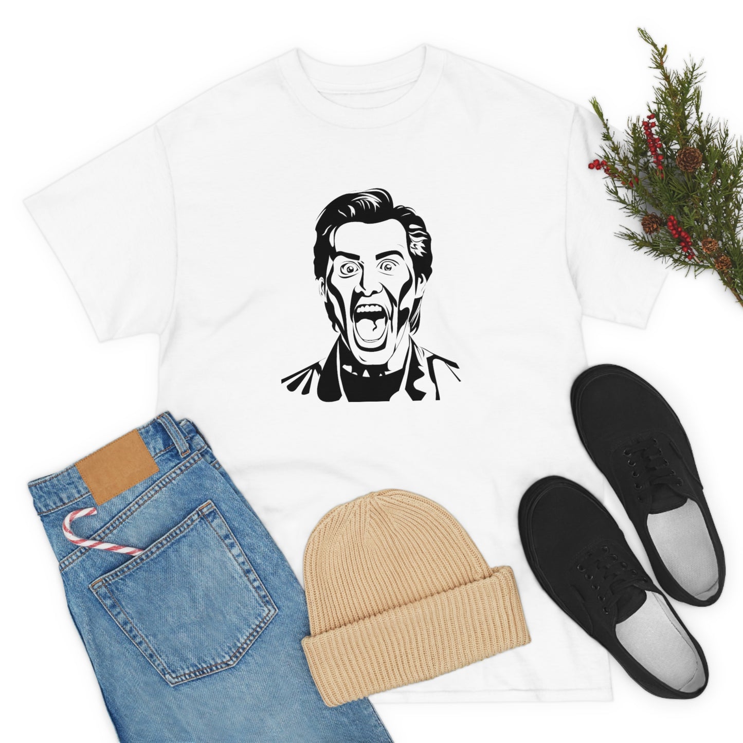 Jim Carrey Essential Printed T-Shirt Looper Tees