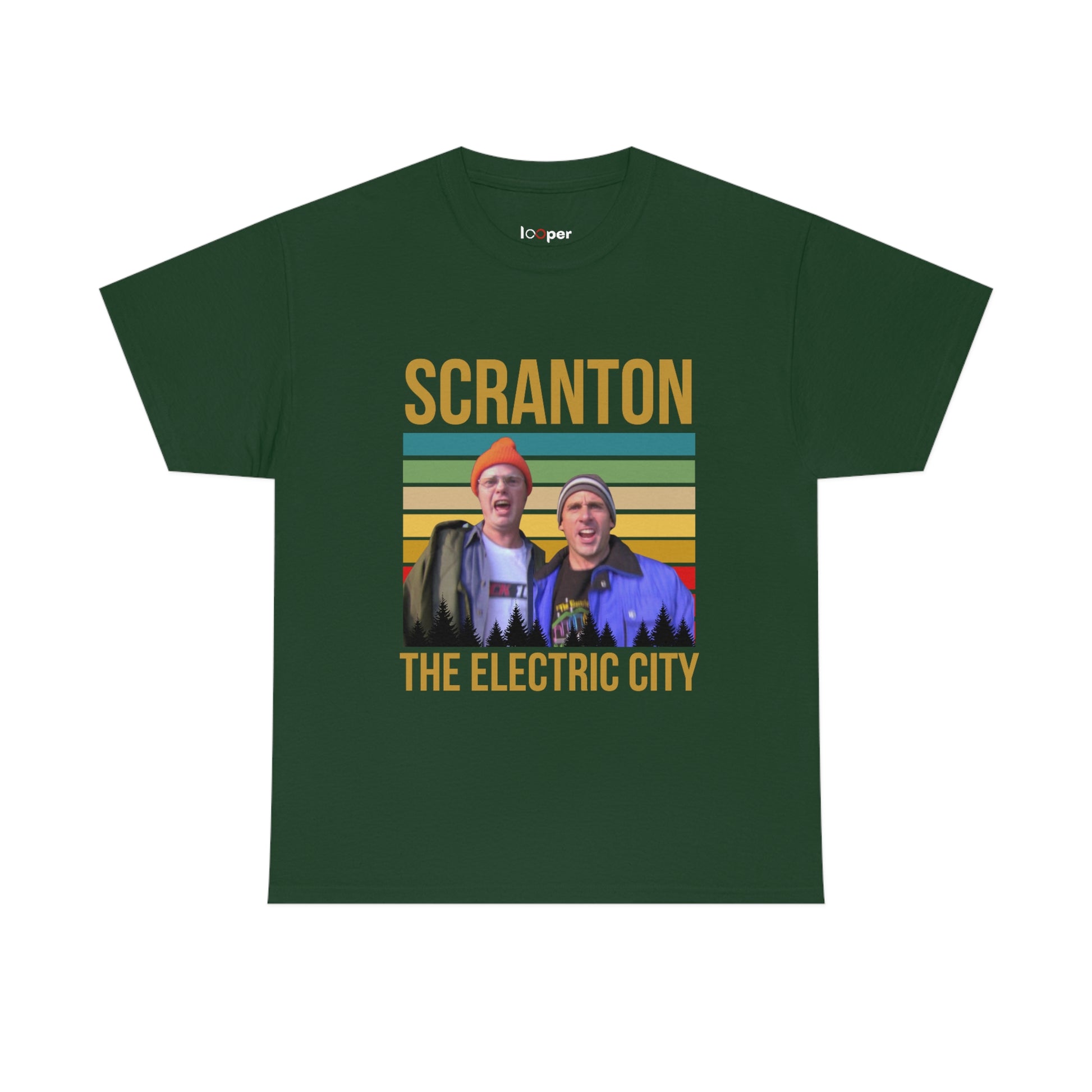 Scranton The Electric City - Unisex T-Shirt Looper Tees