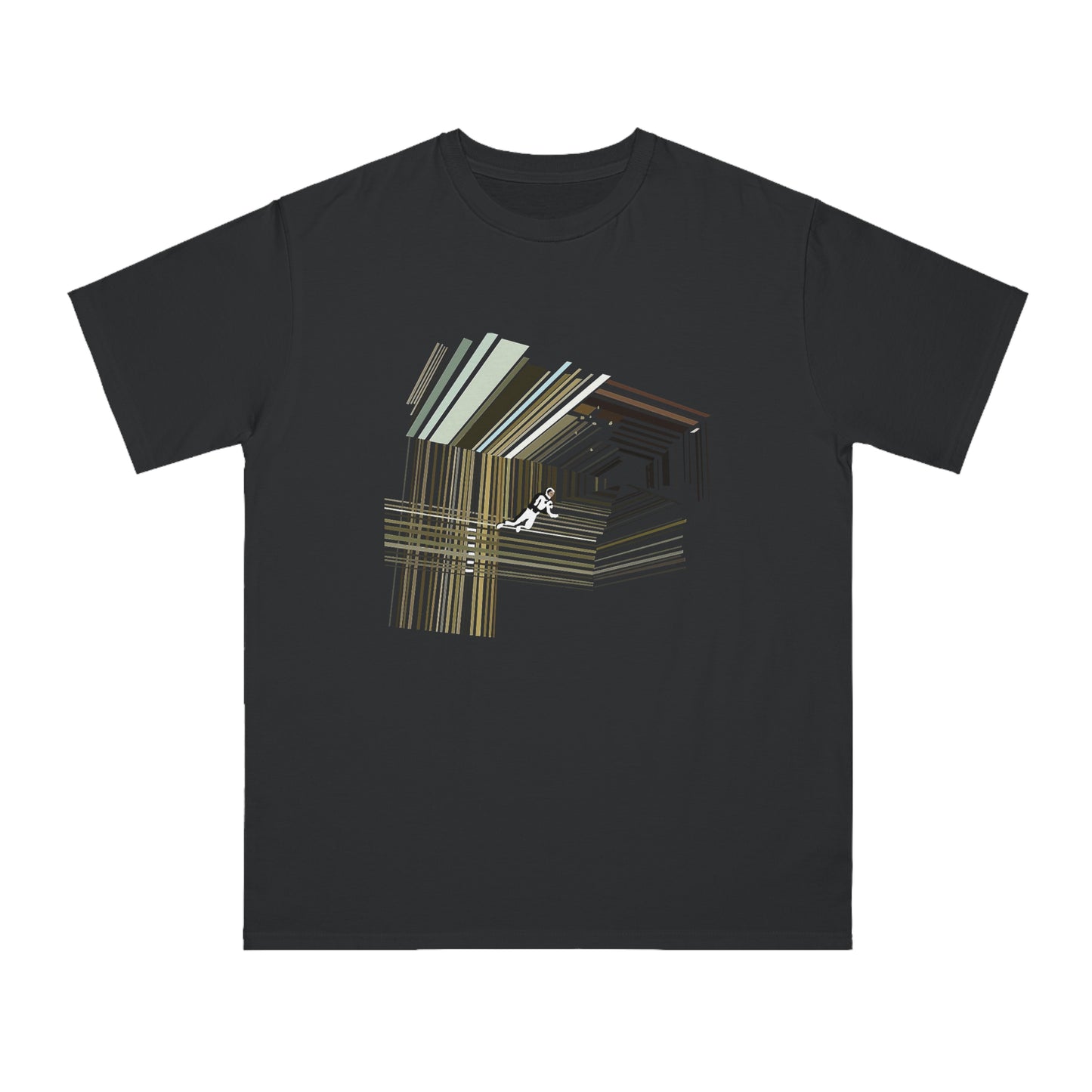 Interstellar Tesseract Unisex Printed T-Shirt Looper Tees