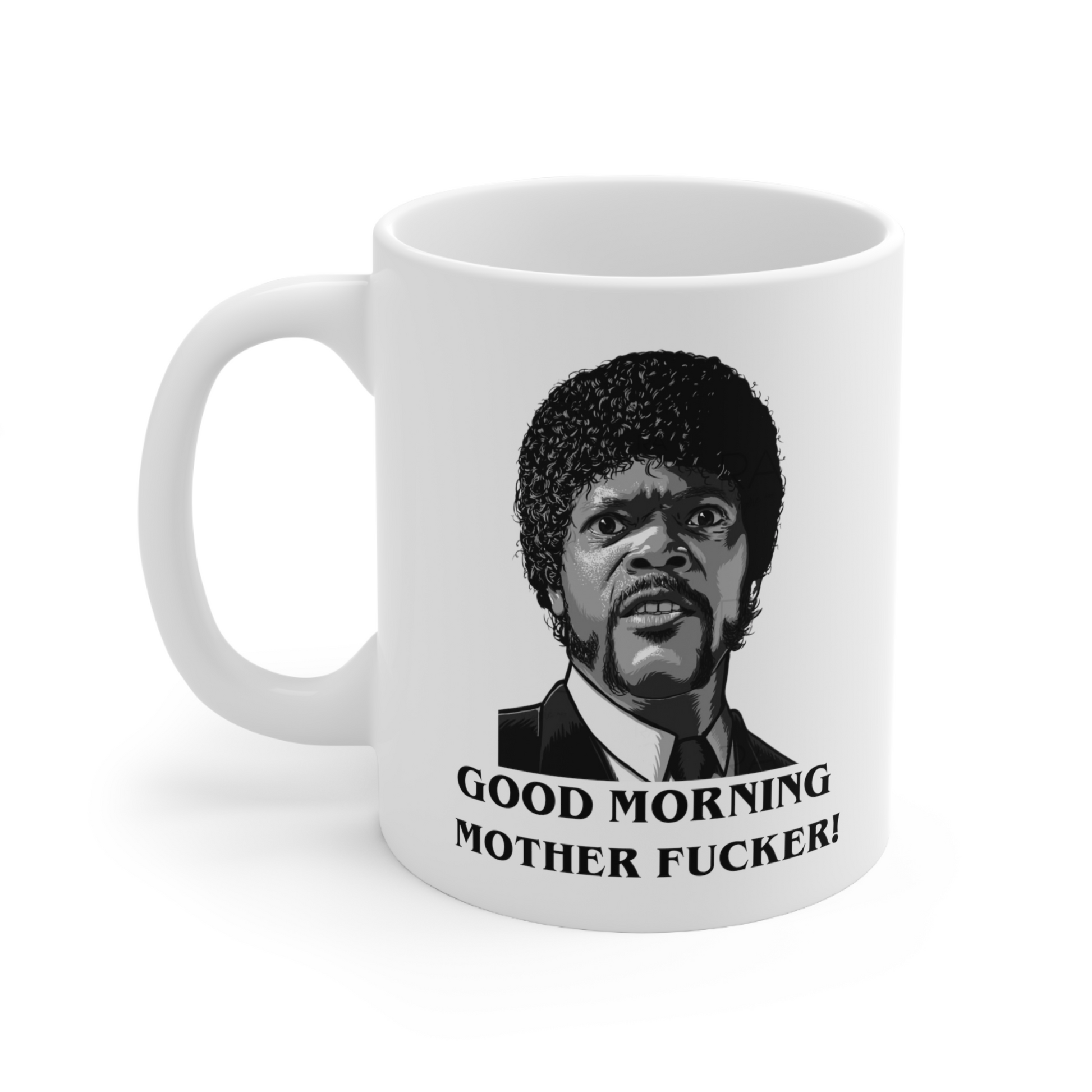 Good Morning Motherfu**er White Glossy Mug Looper Tees