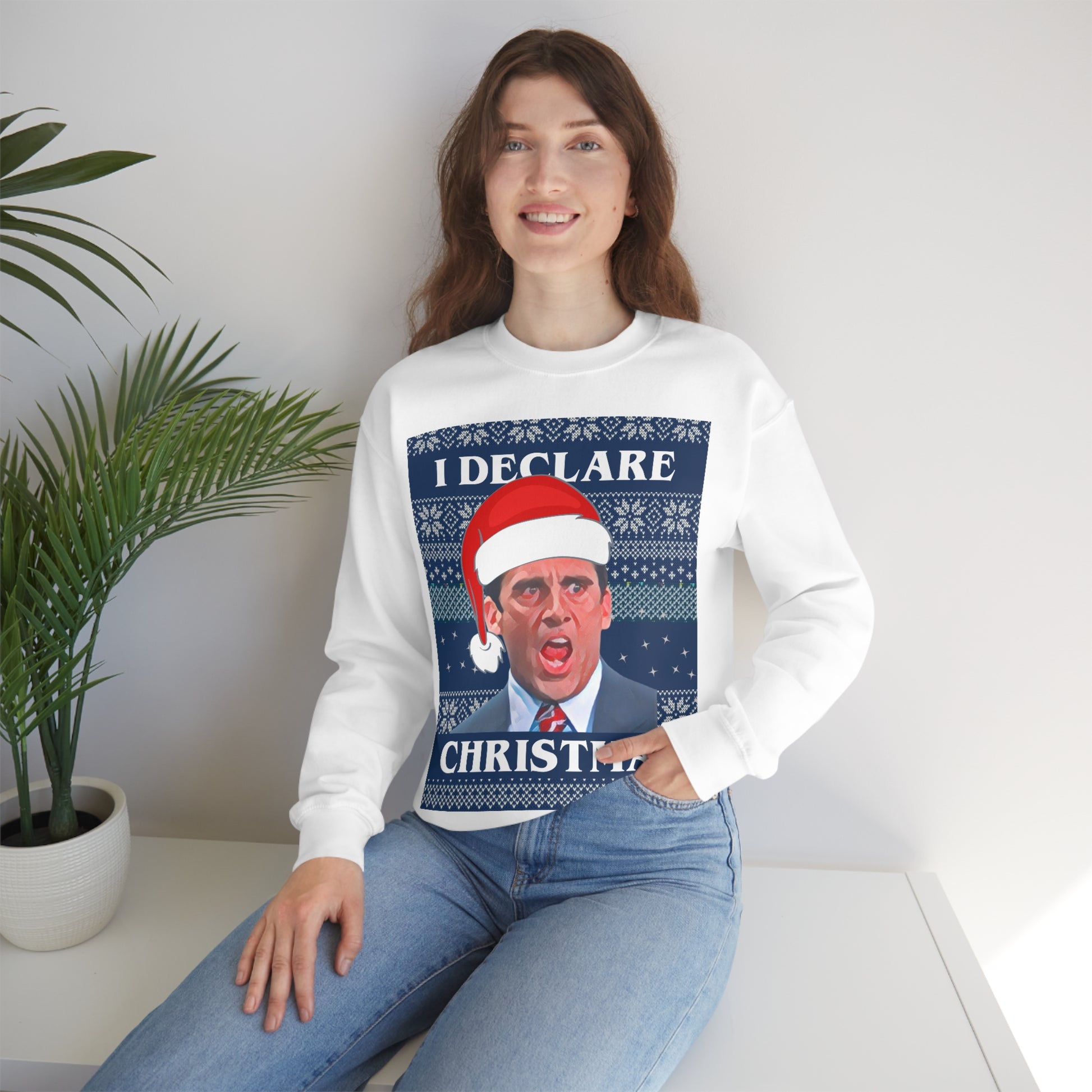 I Declare Christmas Unisex Sweatshirt Looper Tees