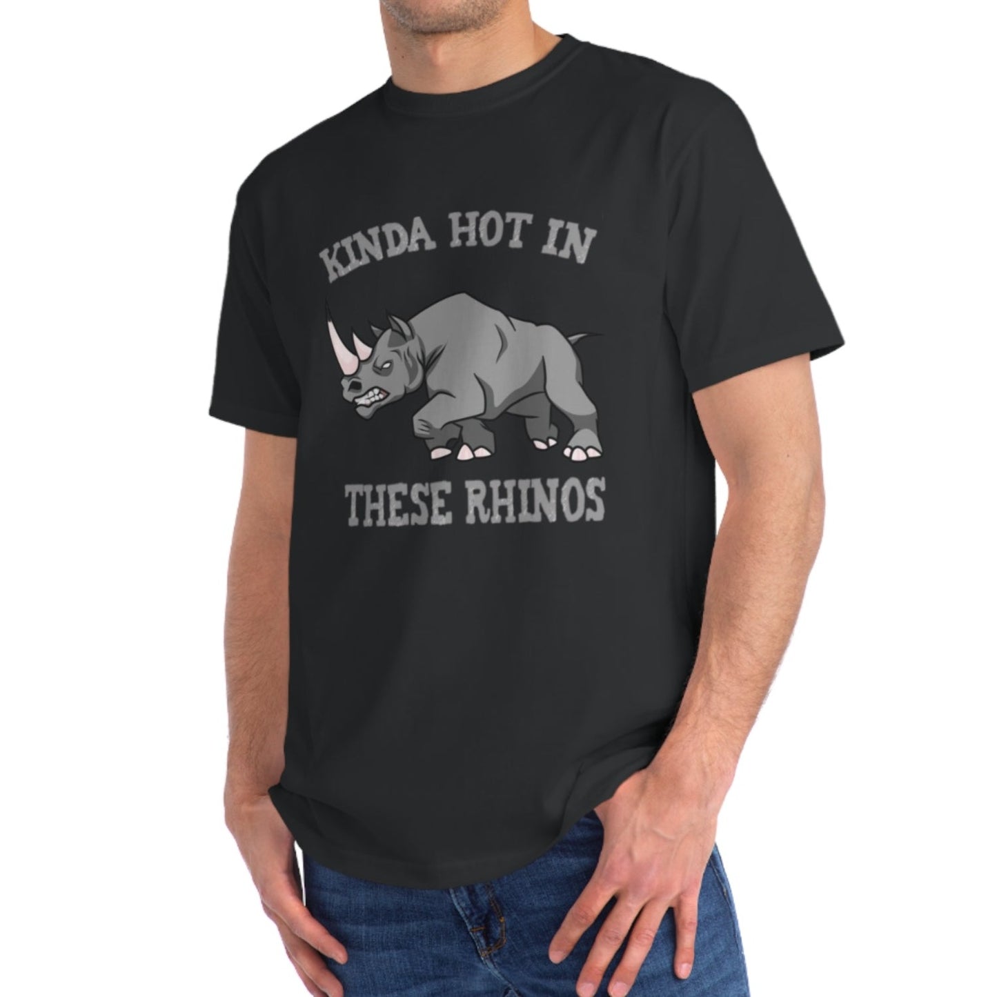 Kinda Hot in Rhinos - Ace Ventura Printed T-Shirt Looper Tees