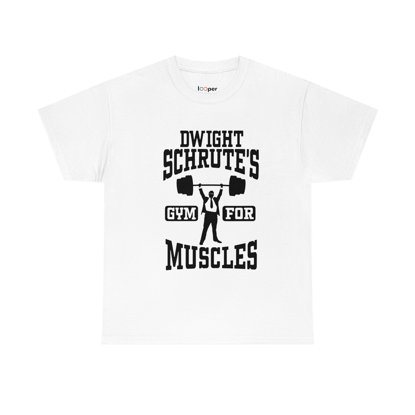 Dwight's Gym For Muscles - Unisex T-Shirt Looper Tees