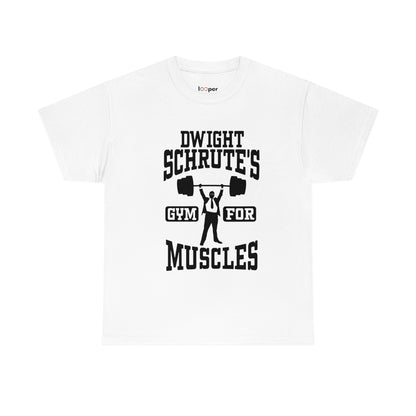 Dwight's Gym For Muscles - Unisex T-Shirt Looper Tees