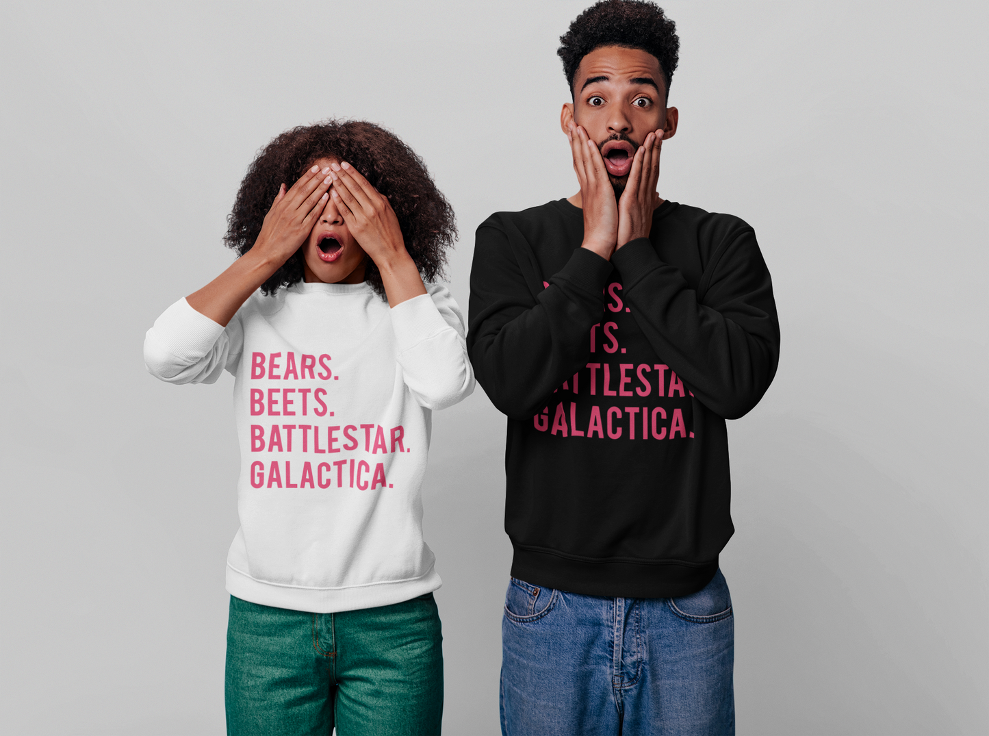 Bears Beats Battlestar Galactica -  Unisex Premium Sweatshirt Looper Tees