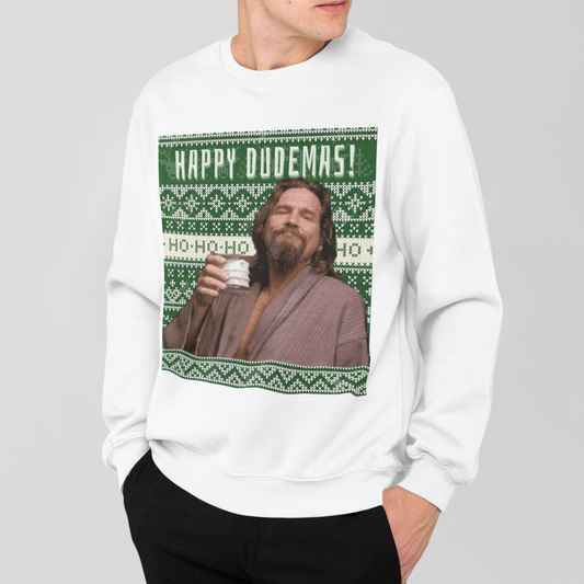 Happy Dudemas - Unisex Holiday Sweatshirt Printify