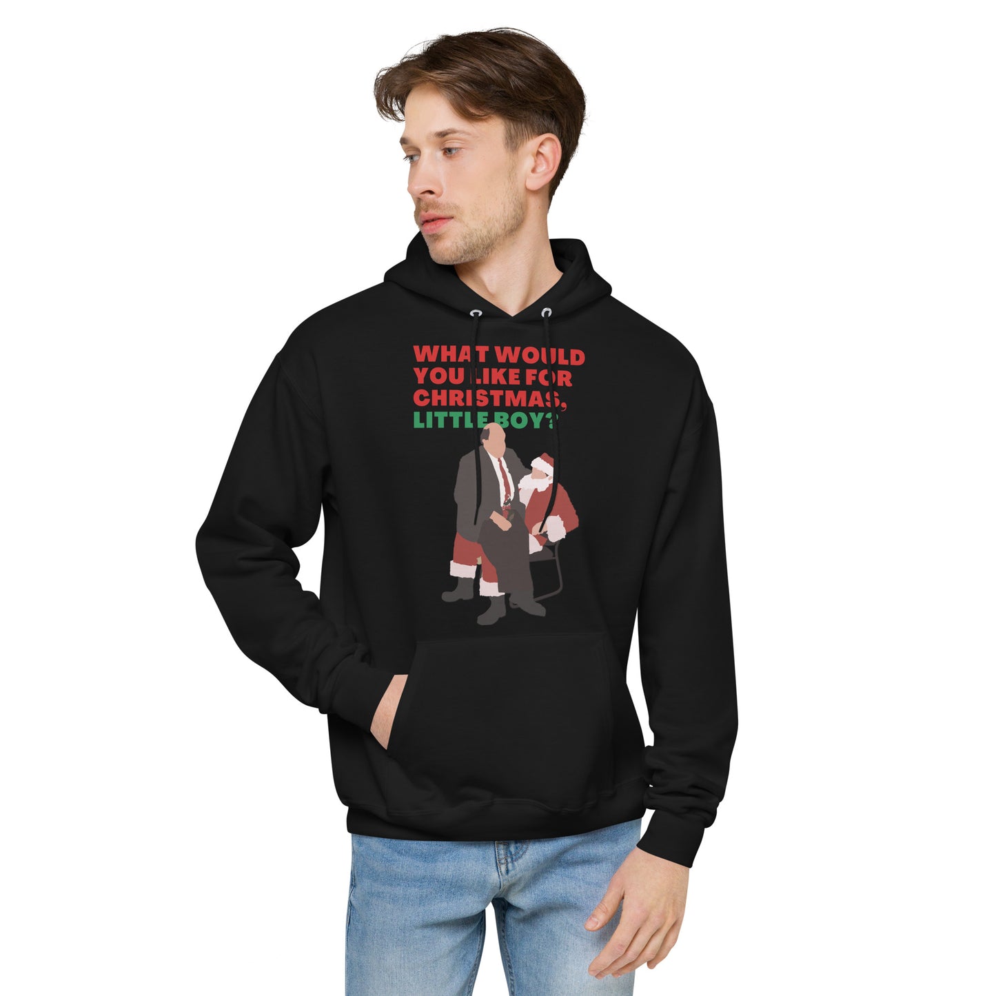 Kevin & Michael Funny Christmas - The Office Unisex Heavy Blend Hoodie Looper Tees