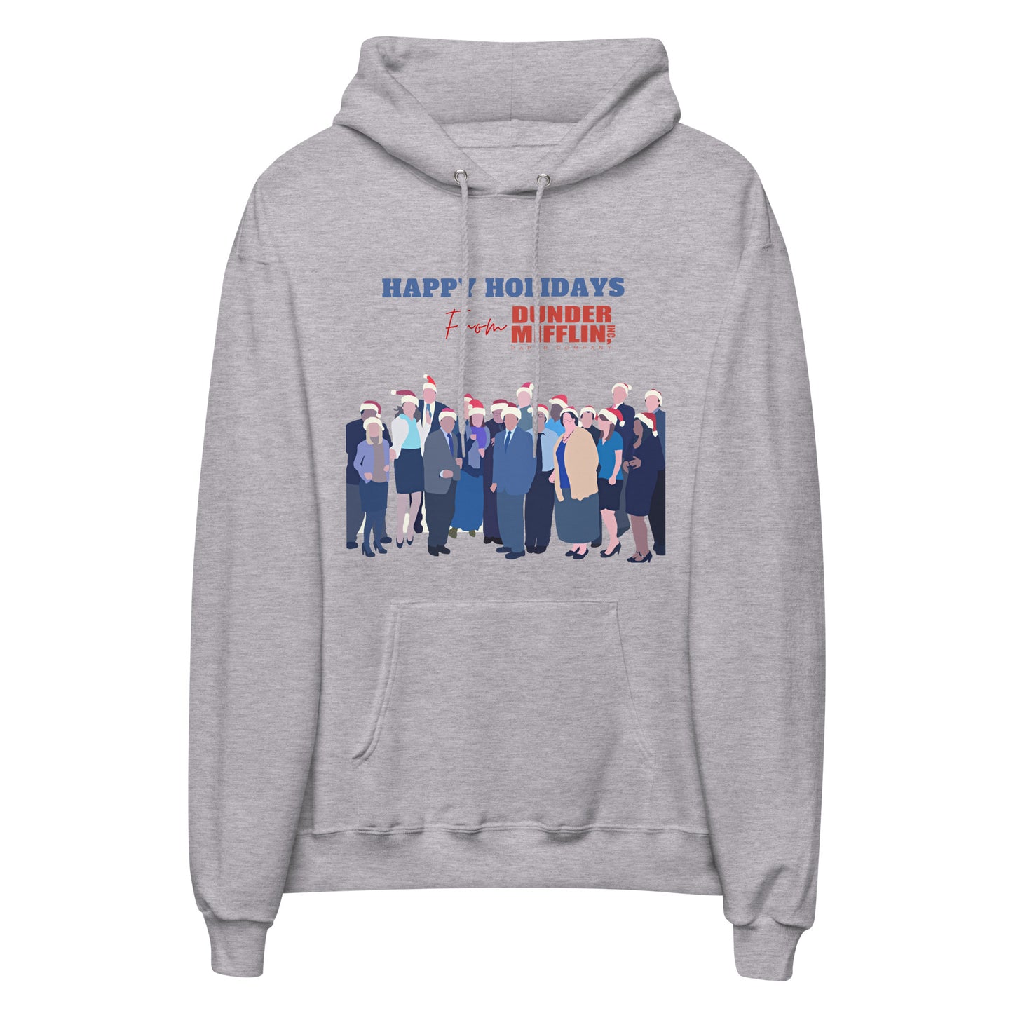 Happy Holidays From Dunder Mifflin - Unisex Heavy Blend Hoodie Looper Tees