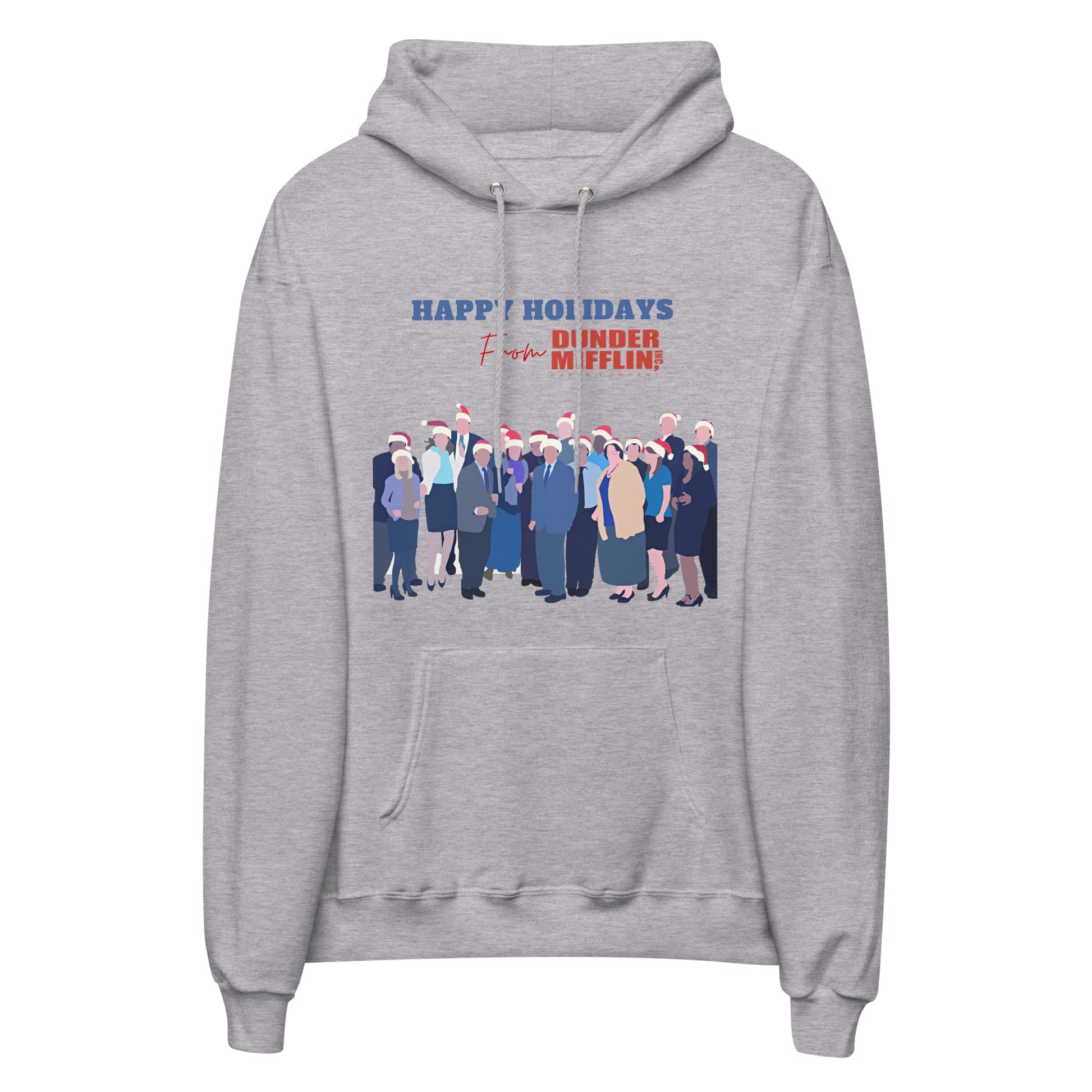 Happy Holidays From Dunder Mifflin - Unisex Heavy Blend Hoodie Looper Tees