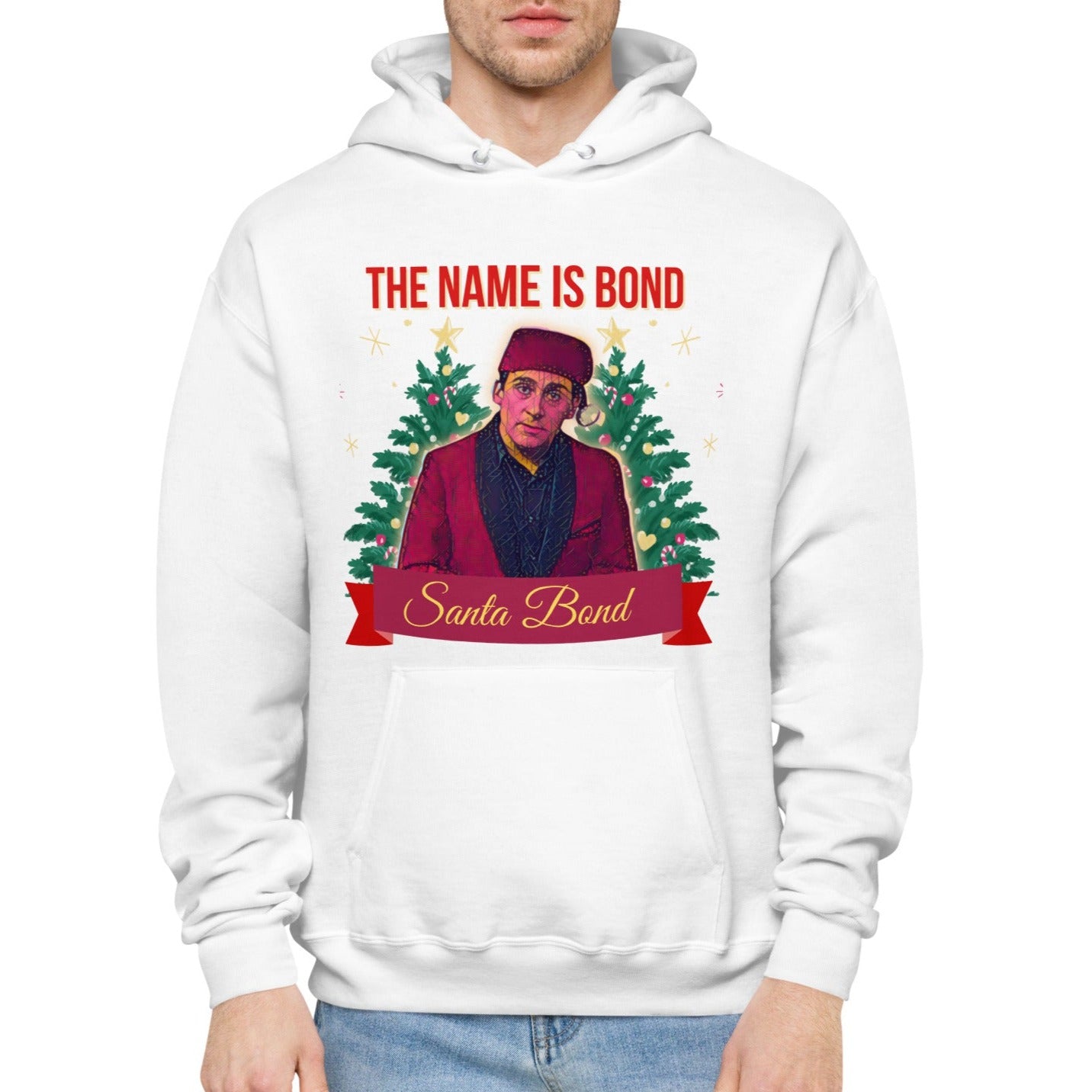 Santa Bond - Unisex Heavy Blend Hoodie Looper Tees