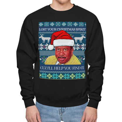 Lost Your Christmas Spirit Unisex Holiday Sweater Looper Tees