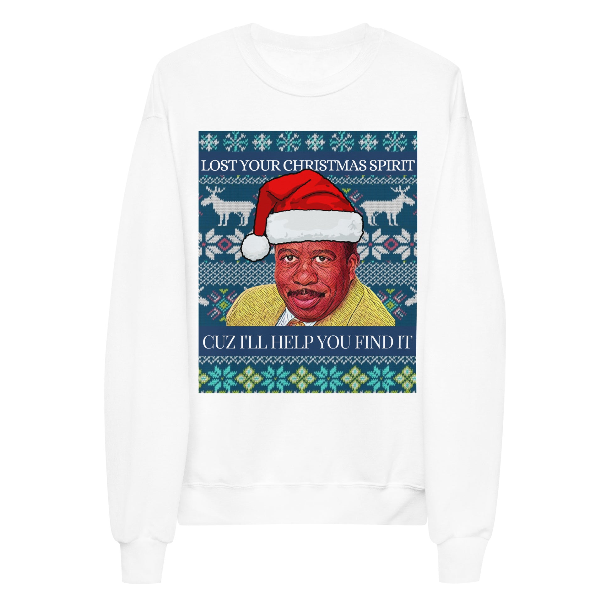 Lost Your Christmas Spirit Unisex Holiday Sweater Looper Tees