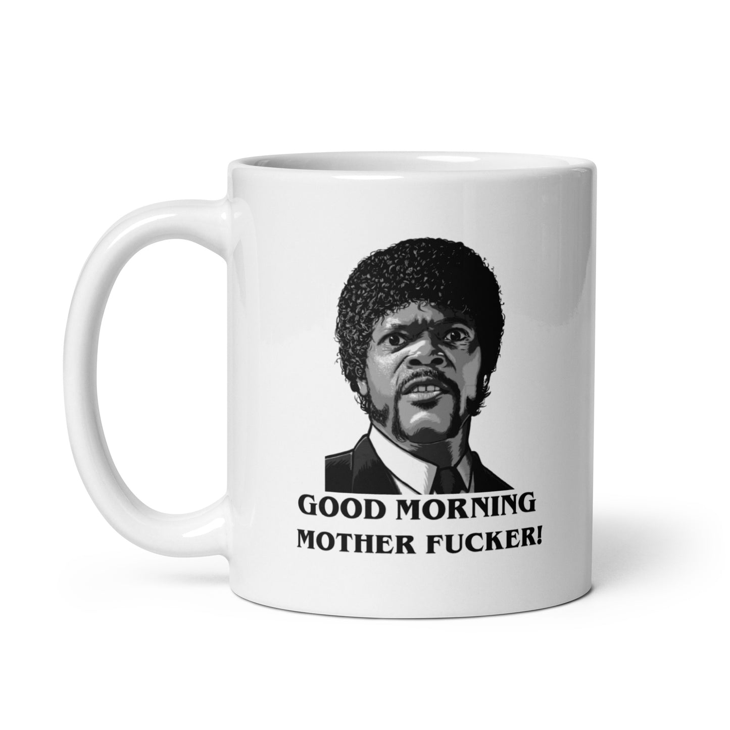 Good Morning Motherfu**er White Glossy Mug Looper Tees